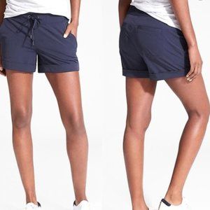 Athleta Midtown Shorts Blue
